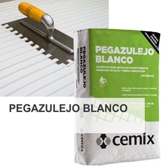 cemix - pegazulejo blanco