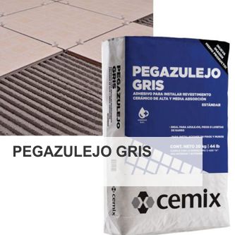 cemix - pegazulejo gris